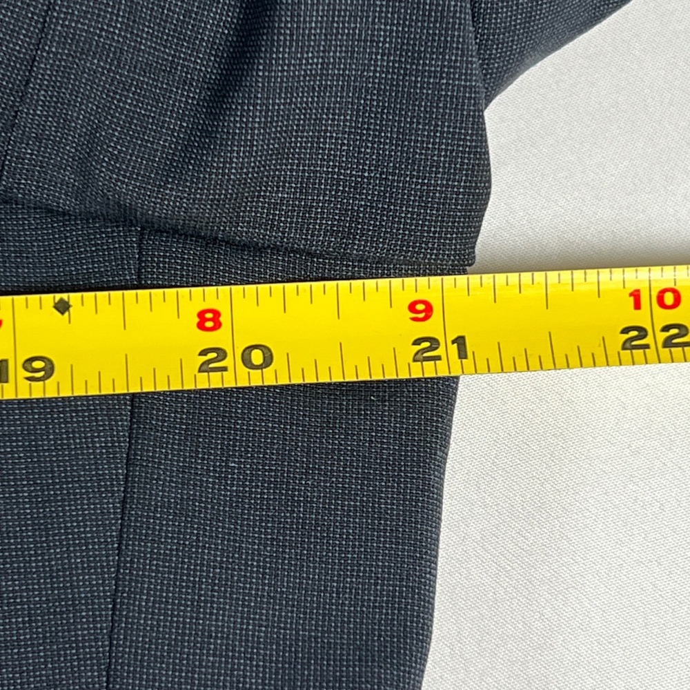 Brooks Brothers 346 Blazer Mens 40R Navy Blue Fitzgerald Fit Wool Suit Jacket - Picture 4 of 10